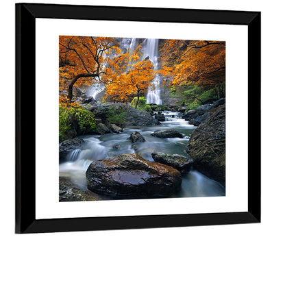 Konglan Autumn Waterfall Wall Art