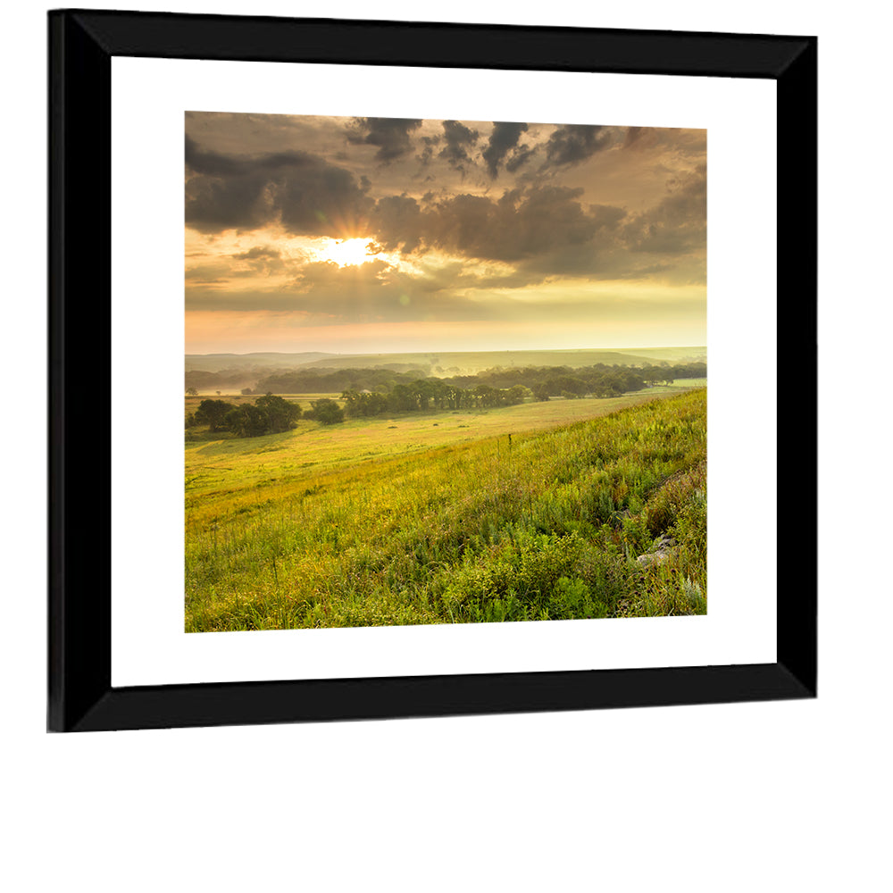 Kansas Tallgrass Prairie Wall Art