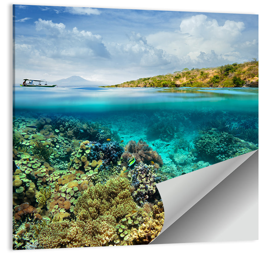Menjangan Island Split View Wall Art