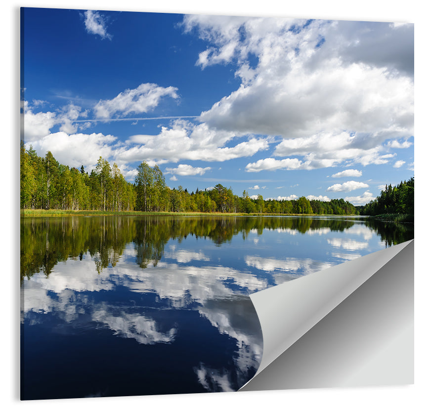Karelia Kayak Reflection Wall Art
