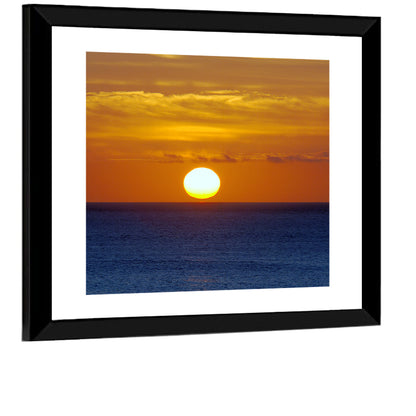 Golden Pacific Sunrise Wall Art
