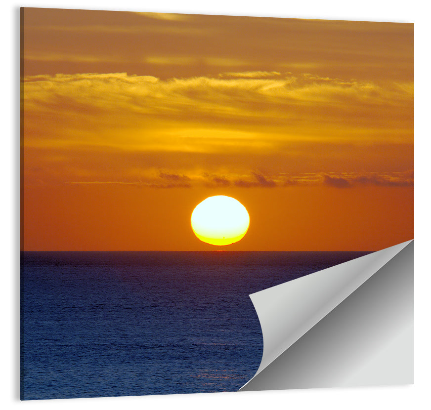 Golden Pacific Sunrise Wall Art