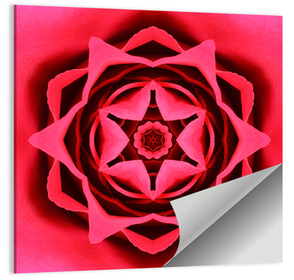 Kaleidoscopic Mandala Pattern Wall Art