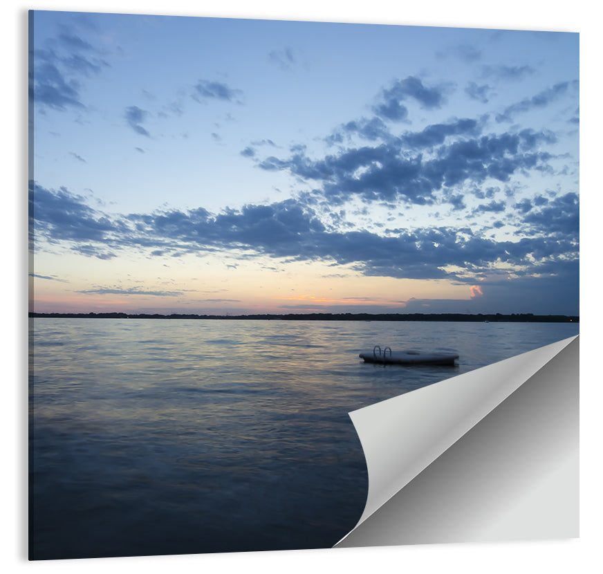 Lake Okoboji at Twilight Wall Art