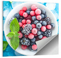 Frozen Berry Bowl Wall Art