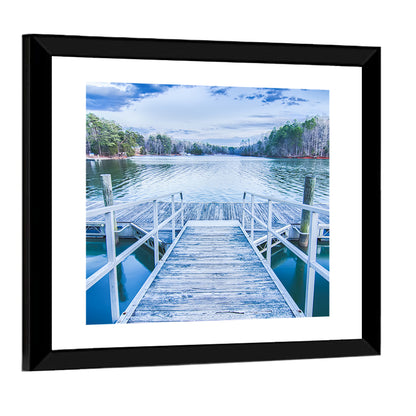 Morning at Lake Wylie Wall Art