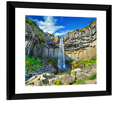 Svartifoss Basalt Falls Wall Art