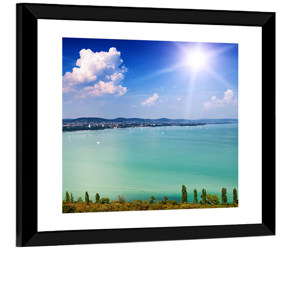 Tihany View Lake Balaton Wall Art