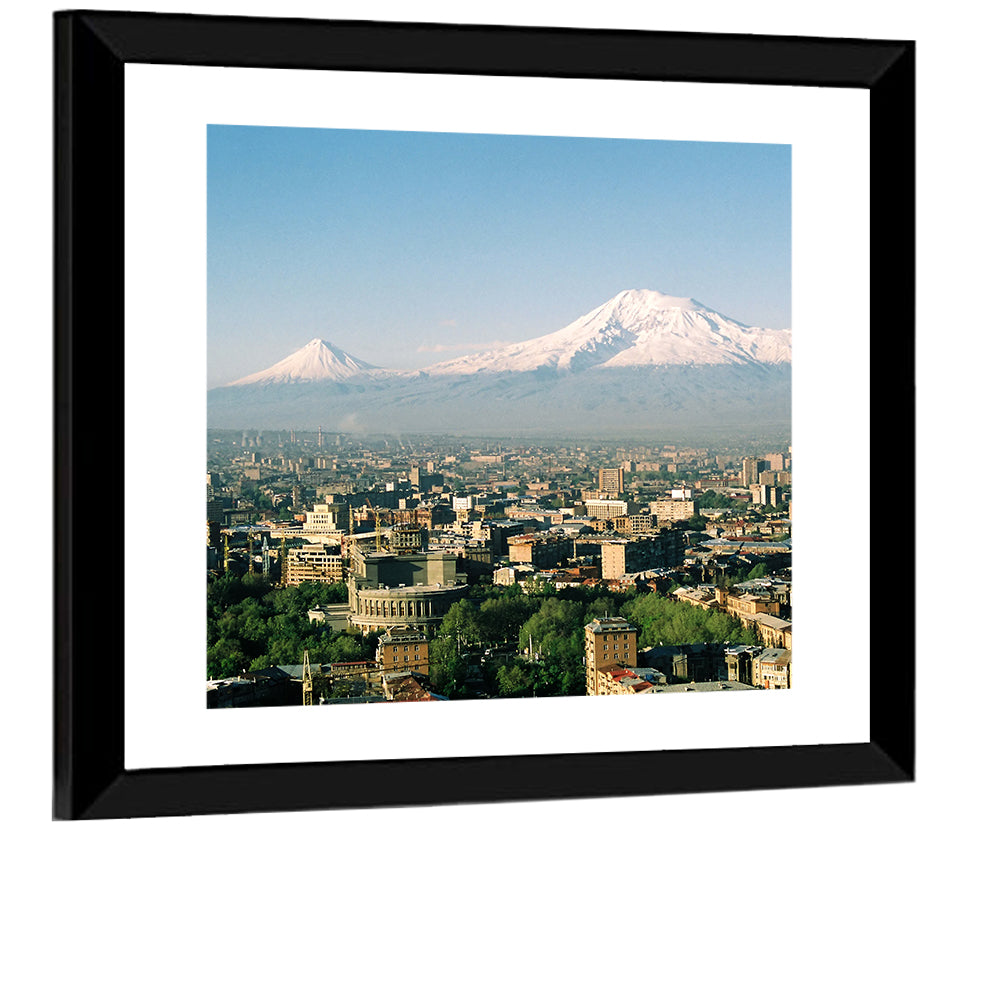 Mount Ararat Over Yerevan Wall Art