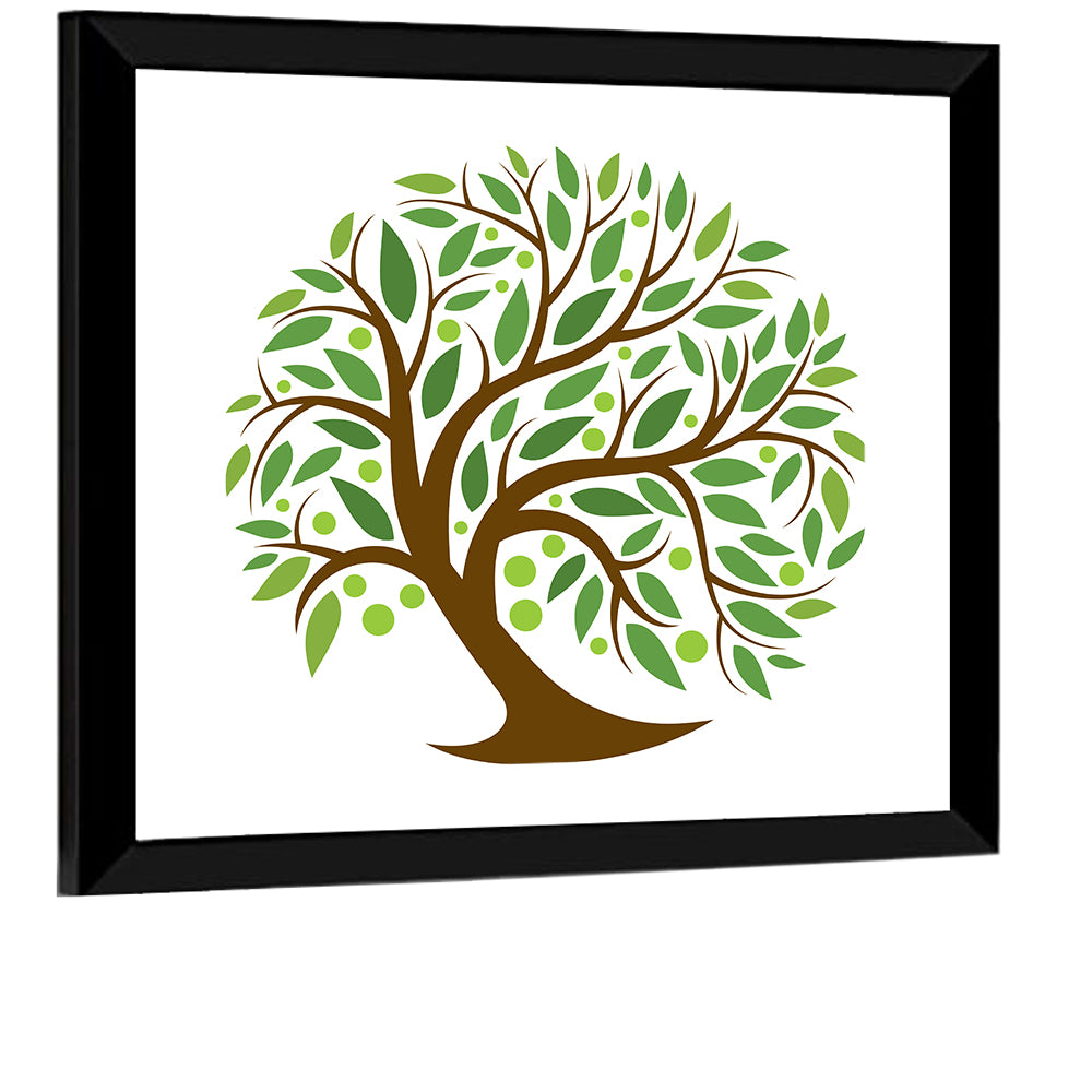 Minimalist Tree of Life Wall Art