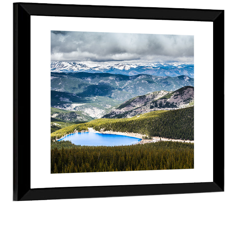 Mt Evans Echo Lake View Wall Art