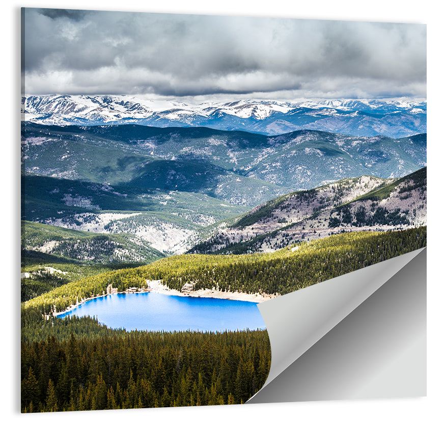 Mt Evans Echo Lake View Wall Art