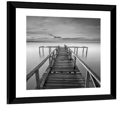 Teluk Tempoyak Jetty at Dusk Wall Art
