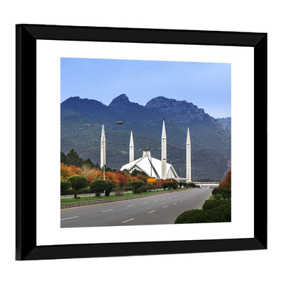 Faisal Mosque Islamabad Wall Art