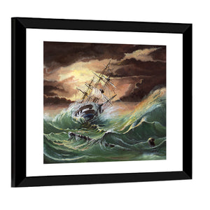 Sea Storm Concept Wall Art