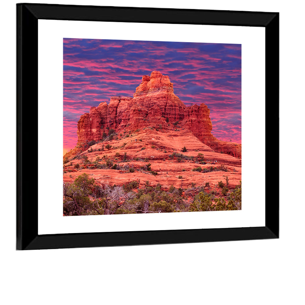 Bell Rock Sunset, Sedona Wall Art