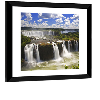 Iguazu Falls River View Wall Art