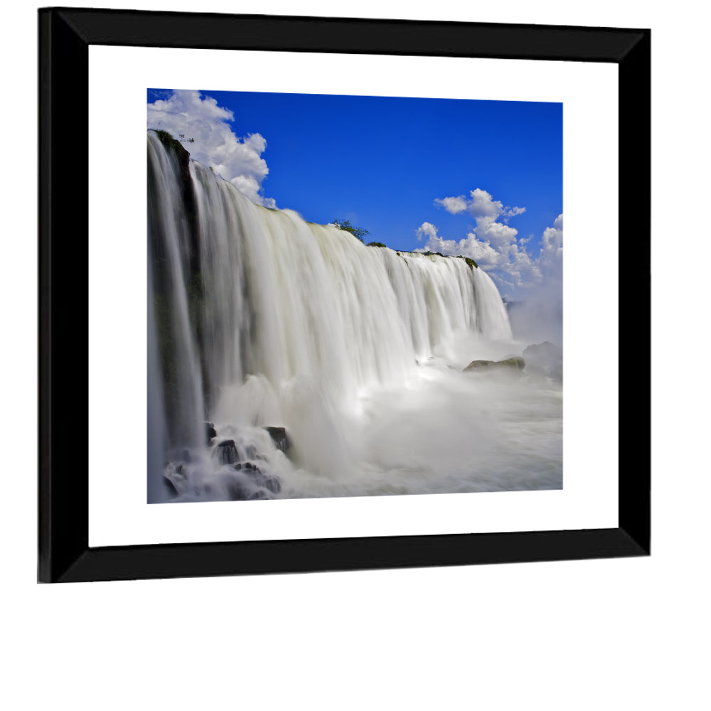 Silky Iguazu Falls, Foz Do Iguaçu Wall Art