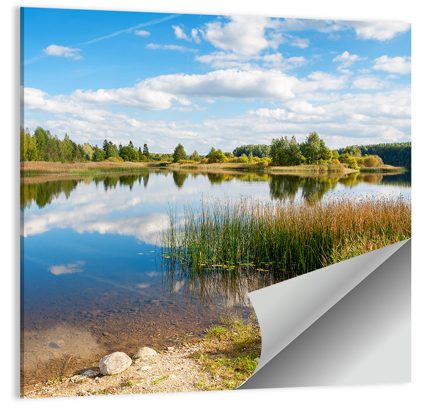 Paunkula Lake Reflections Wall Art