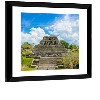 El Castillo at Xunantunich Wall Art