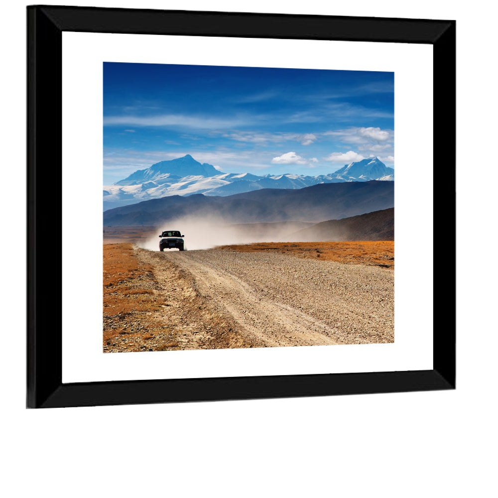 Road to Everest, Tibetan Highlands Wall Art