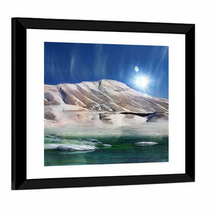 Magic Winter Mountain Wall Art