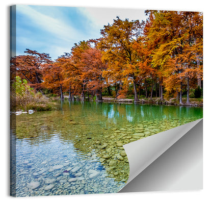 Frio River at Garner State Park Wall Art