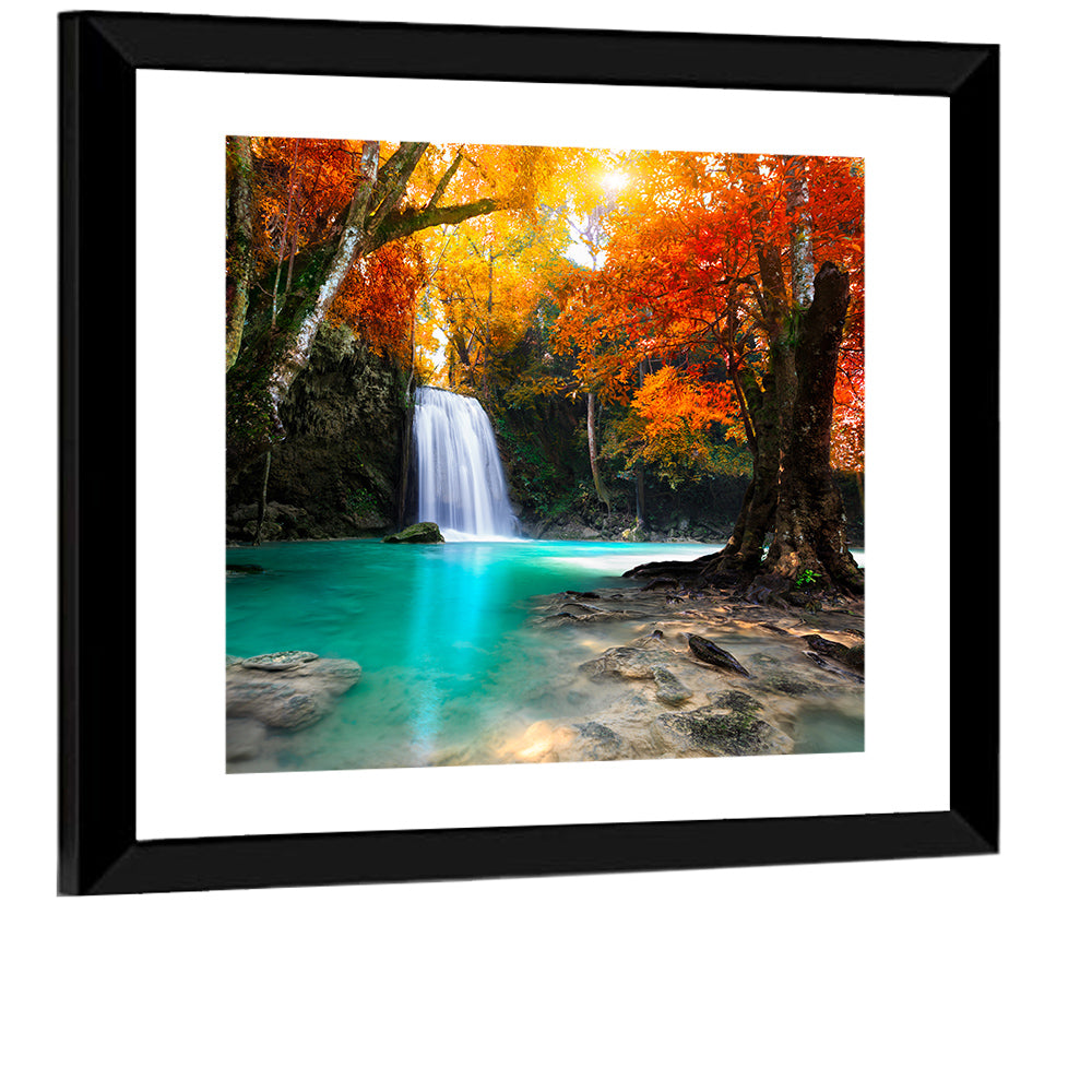 Erawan Waterfall, Kanchanaburi Wall Art
