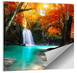 Tropical Waterfall Wall Art