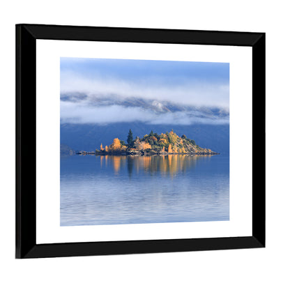 Misty Lake Wanaka Wall Art