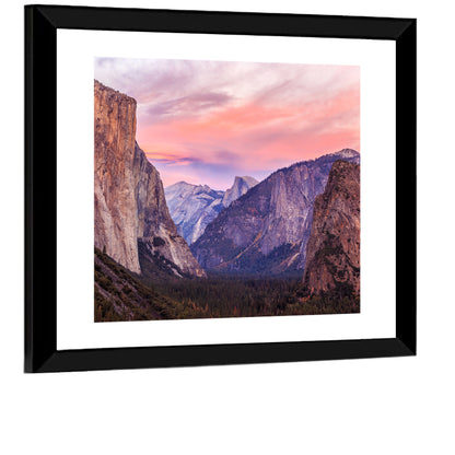 El Capitan at Tunnel View Wall Art
