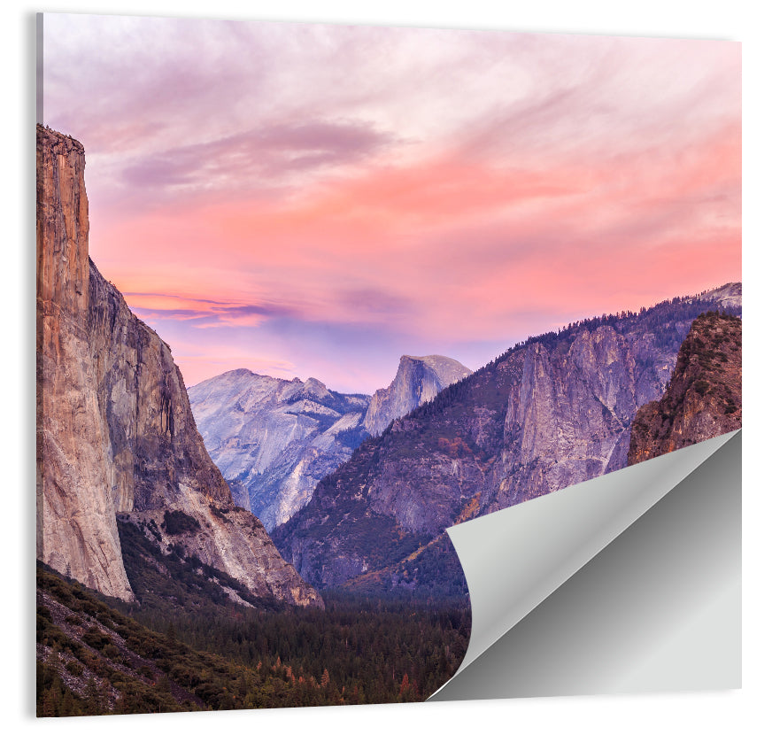 El Capitan at Tunnel View Wall Art
