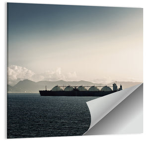 Natural Gas Carrier Ship Wall Art
