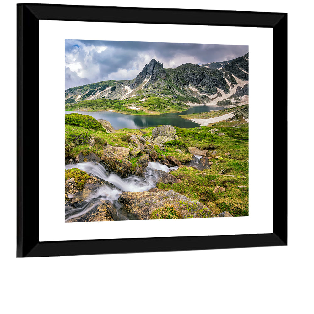 Seven Rila Lakes View Wall Art