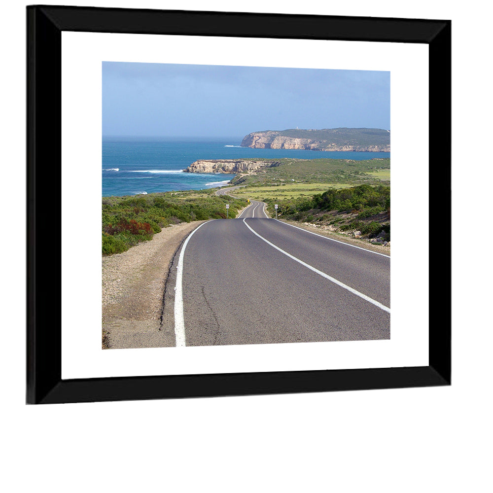 Inneston Coastal Road Wall Art