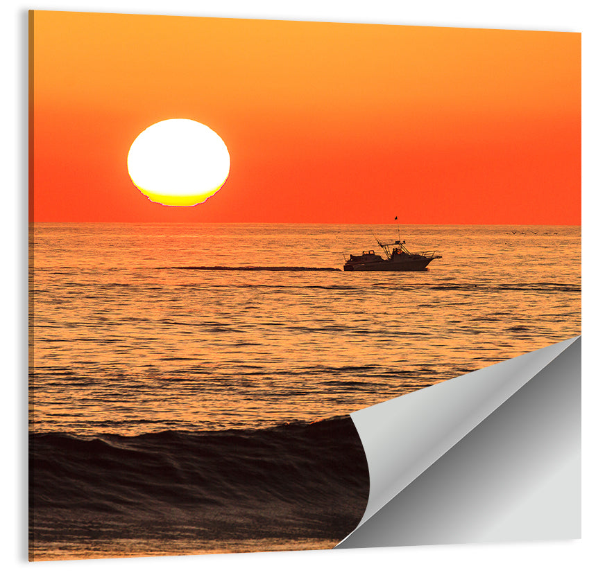 Oceanside Beach California Sunset Wall Art