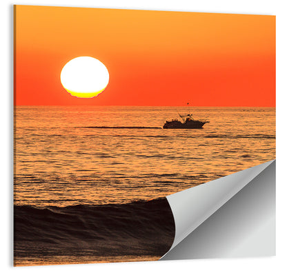 Oceanside Beach California Sunset Wall Art