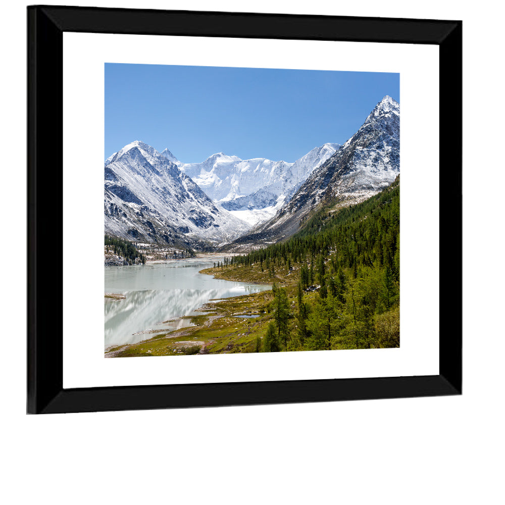 Akkem Lake Reflection Wall Art