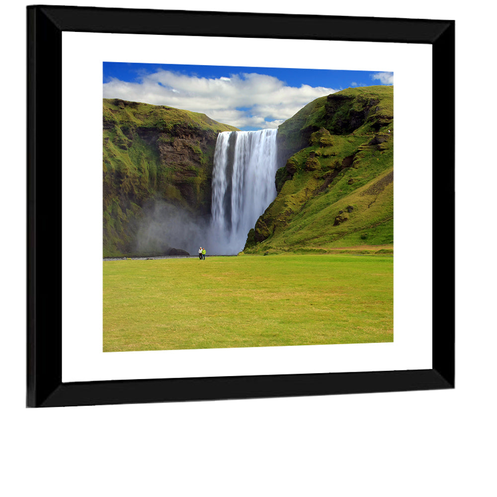 Skógafoss Waterfall Wall Art