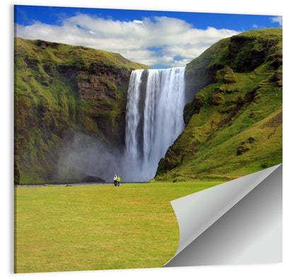 Skógafoss Waterfall Wall Art