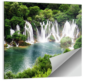 Kravice Falls Wall Art