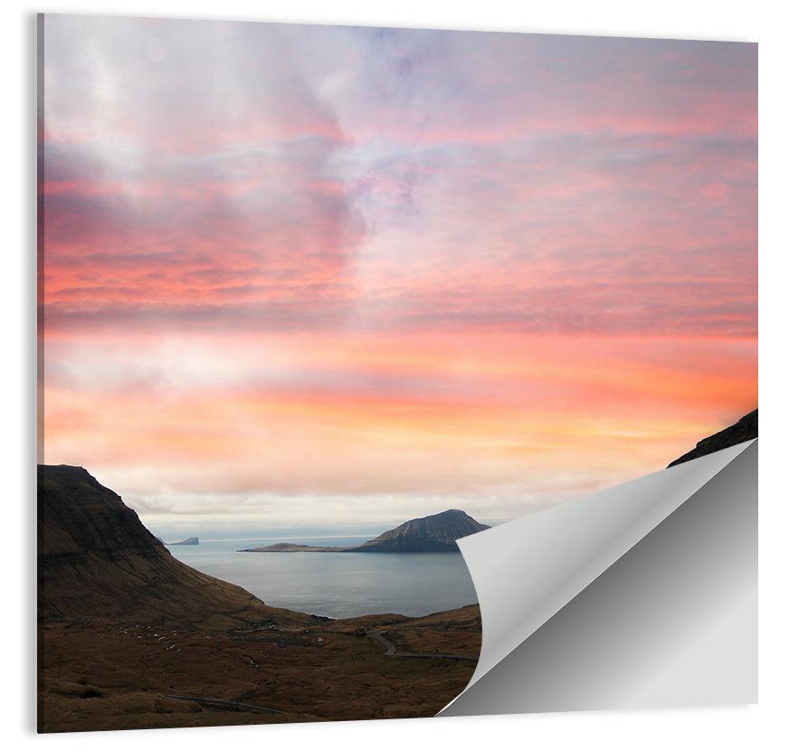 Klakkur Dusk Over Kalsoy Wall Art