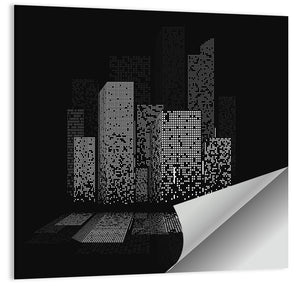 City Lights Abstract Wall Art