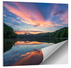 Appalachian Lake Sunset Wall Art
