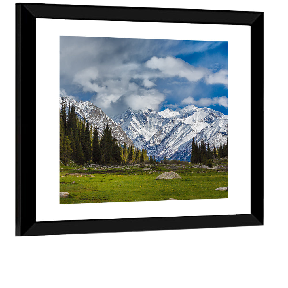 Ala Archa Meadow and Peaks Wall Art