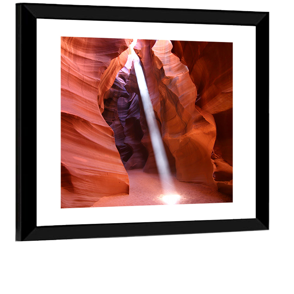 Antelope Canyon Light Beam Wall Art