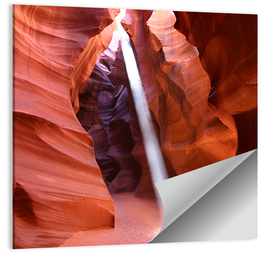 Antelope Canyon Light Beam Wall Art