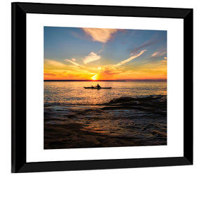 Lake Superior Sunset Wall Art