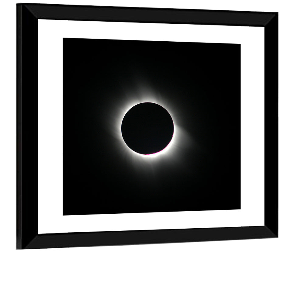 Centered Solar Eclipse Wall Art
