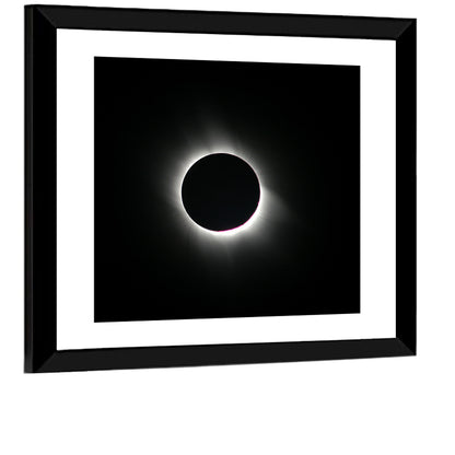 Centered Solar Eclipse Wall Art